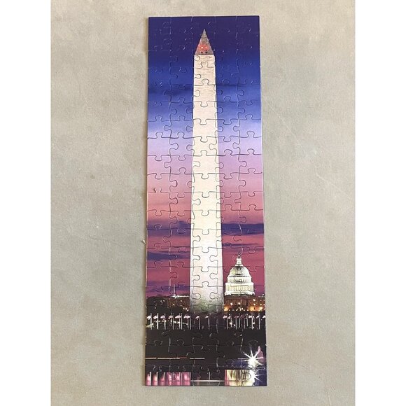 Lot 3 JIGSAW PUZZLES 100pc Circus Monti Washington Monument Avengers COMPLETE - Picture 6 of 10
